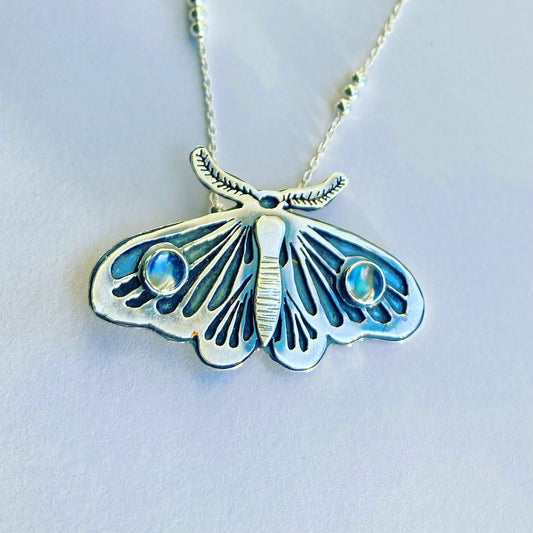 Night Butterfly Necklace